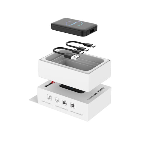 AI BOX CARPLAY CARLINKIT LITE 4+32 GB - VER YOUTUBE NETFLIX