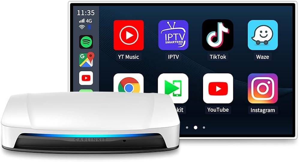 TBOX CARLINKIT UHD 8RAM + 128GB ALMACENAMIENTO