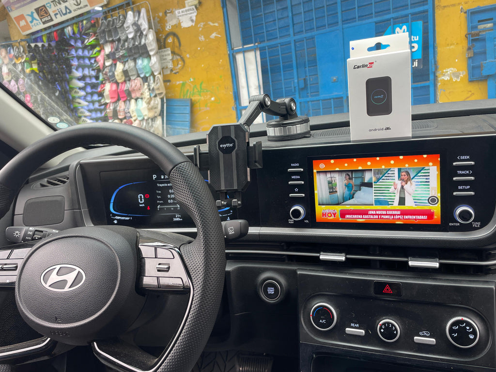 AI BOX CARPLAY CARLINKIT LITE 4+32 GB - VER YOUTUBE NETFLIX