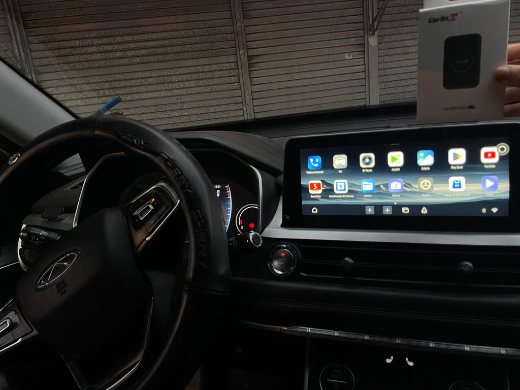 AI BOX CARPLAY CARLINKIT LITE 4+32 GB - VER YOUTUBE NETFLIX