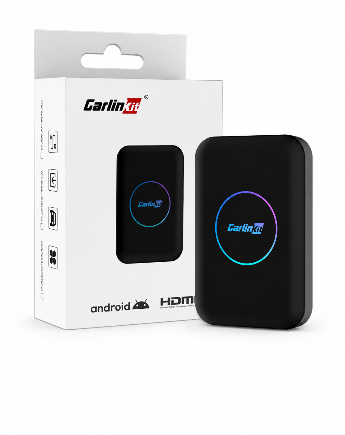 AI BOX CARPLAY CARLINKIT LITE 4+32 GB - VER YOUTUBE NETFLIX