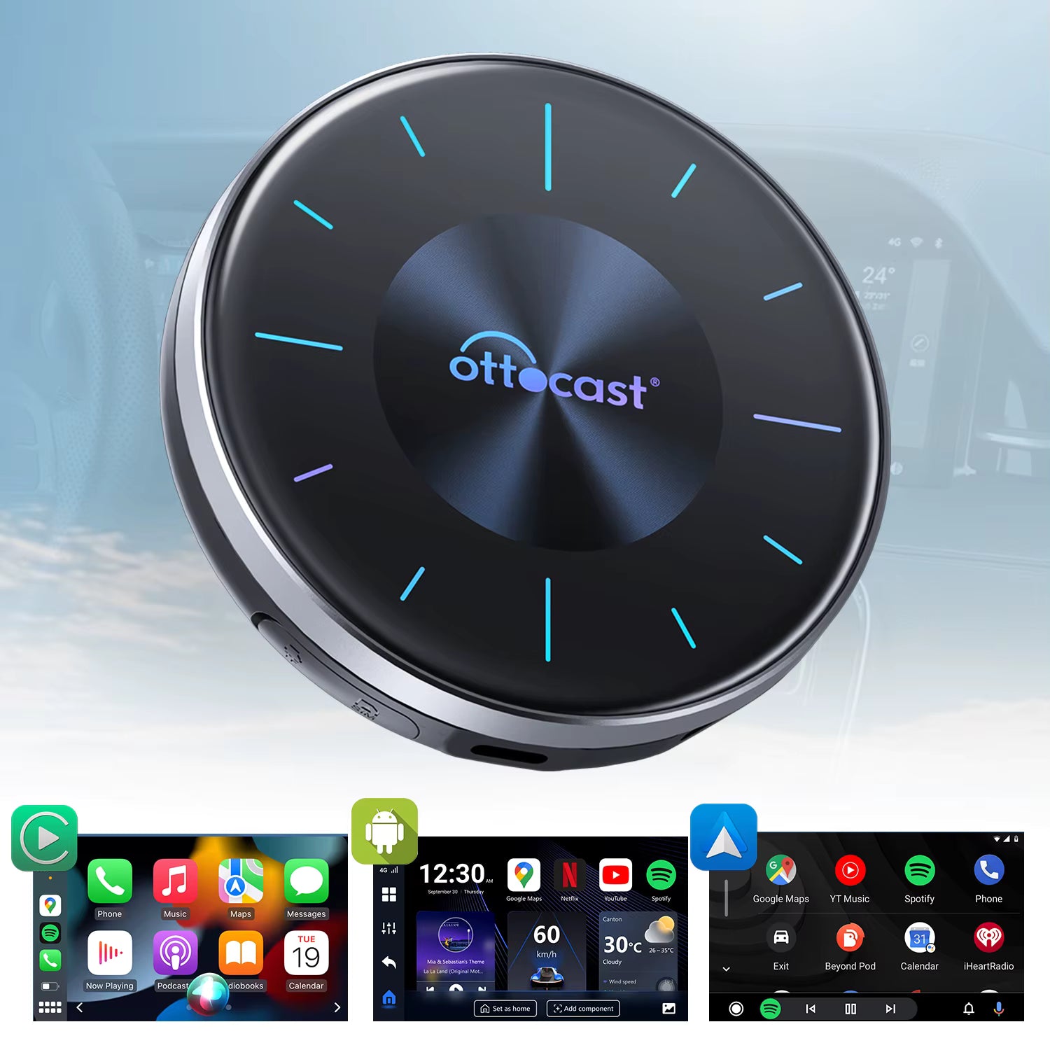 OTTOCAST P3 8GB + 128GB ALMACENAMIENTO